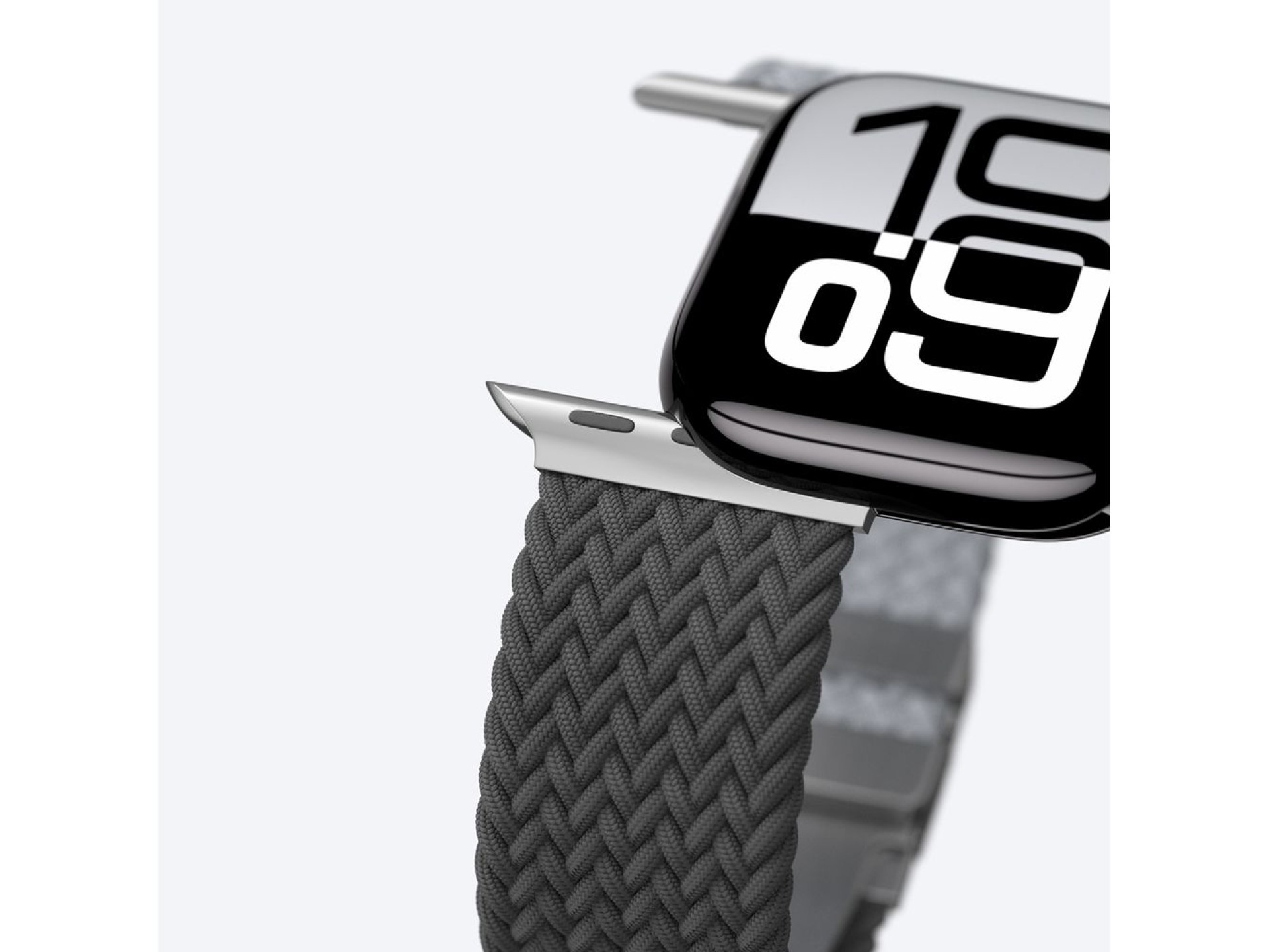 Juego de 2 correas AmazingThing Blend para Apple Watch de 45/46/49 mm - Gris-Negro/Gris