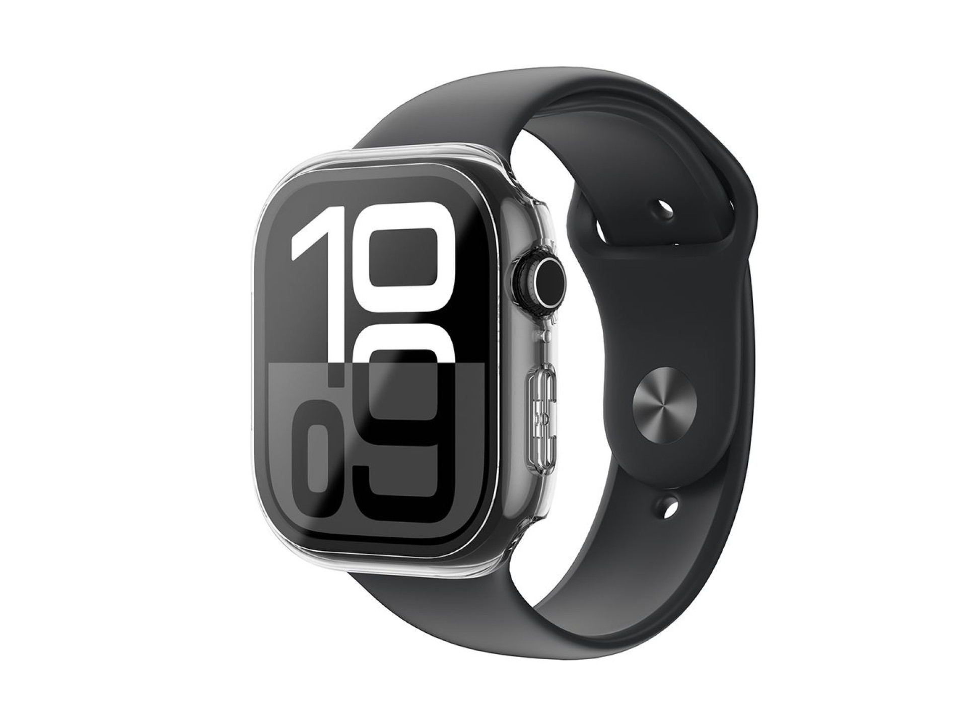 Capa de vidro AmazingThing Radix para Apple Watch 46mm - Transparente