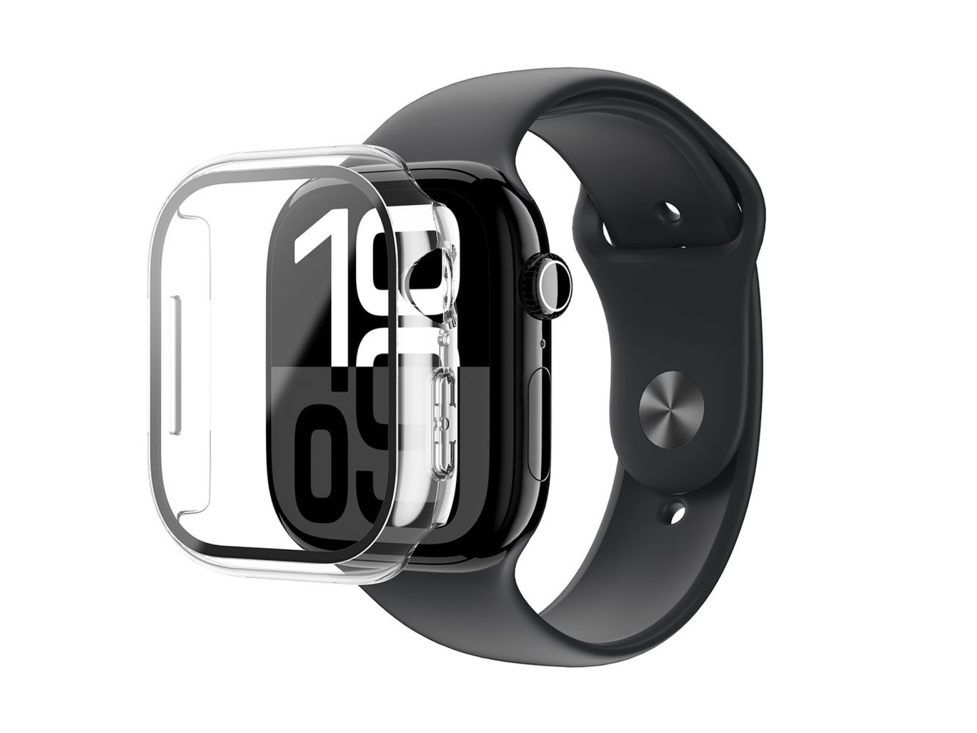 AmazingThing Radix Glass Case for Apple Watch 42mm - Clear
