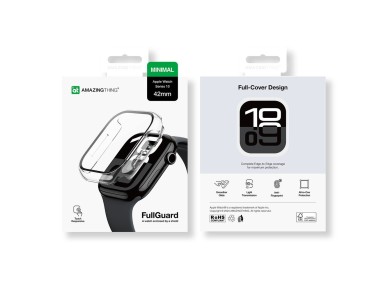 AmazingThing Radix Glass Case for Apple Watch 42mm - Clear AmazingThing Radix Glass Case for Apple Watch 42mm - Clear