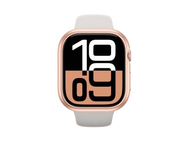 Funda minimalista AmazingThing para Apple Watch de 46 mm � Oro rosa