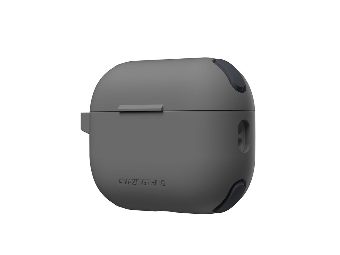 Capa de silicone AmazingThing Omni para AirPods Pro 2 - Preta