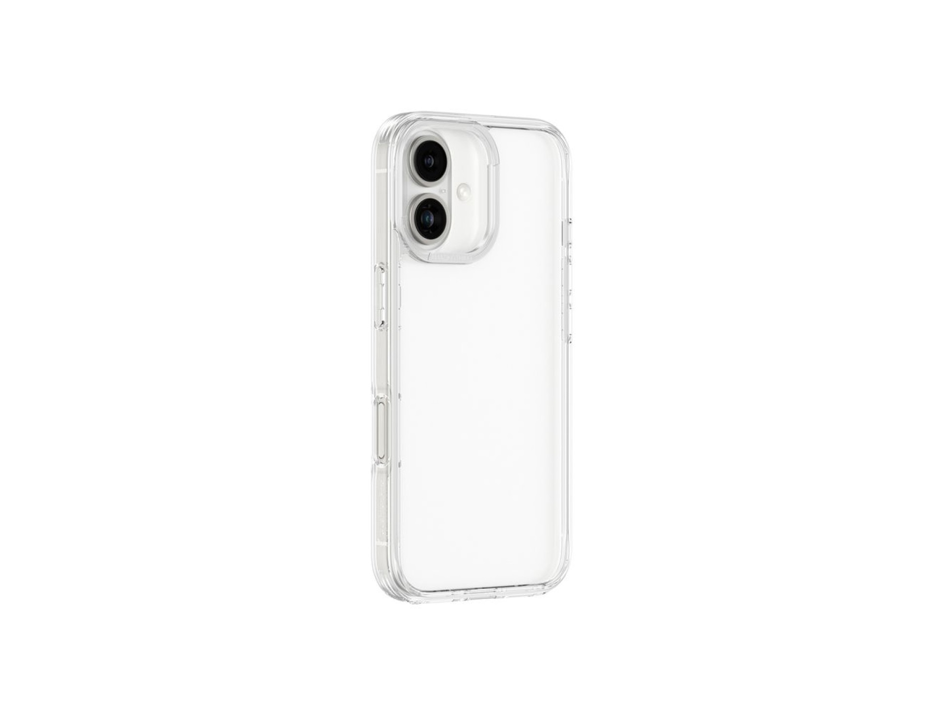 AmazingThing Minimal Case for iPhone 16 Plus Silicone Case - Transparent