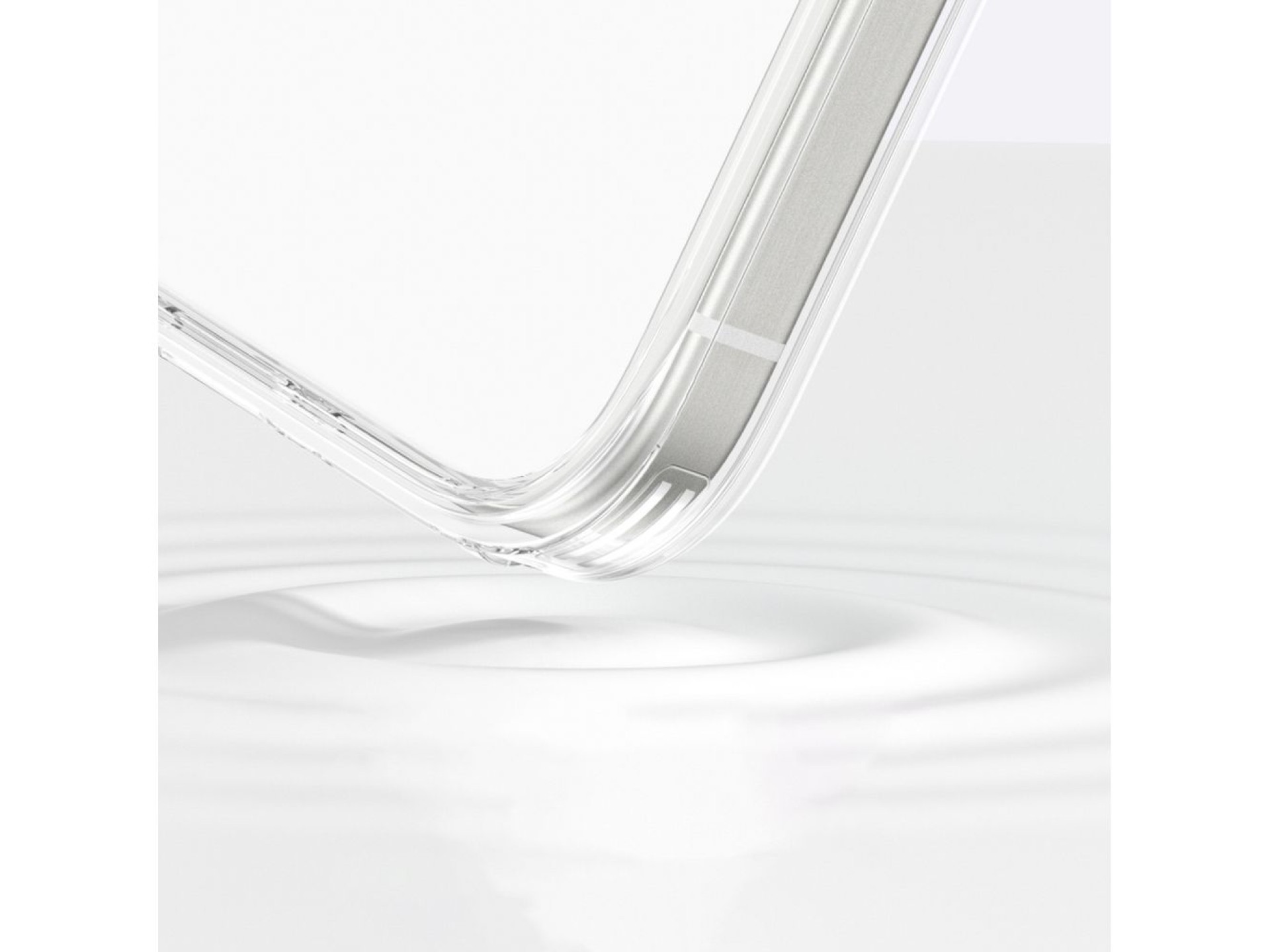 AmazingThing Minimal Case for iPhone 16 Plus Silicone Case - Transparent