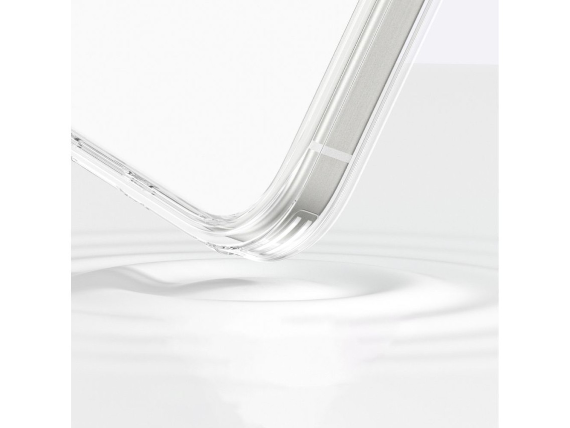 AmazingThing Minimal Case for iPhone 16 Silicone Case - Transparent