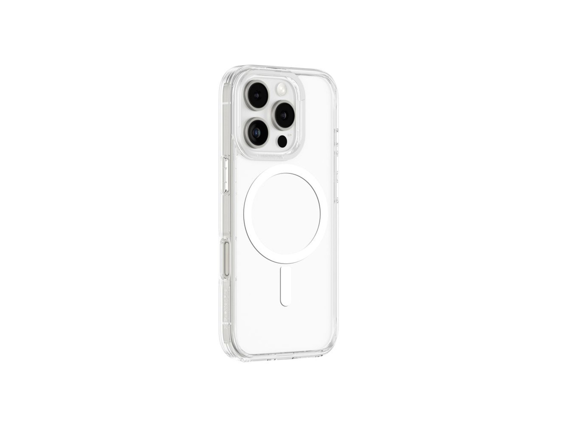 AmazingThing Minimal Mag Case with Magnetic Ring for iPhone 16 Pro Max - Transparent