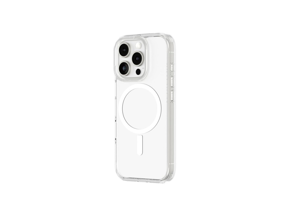 AmazingThing Minimal Mag Case with Magnetic Ring for iPhone 16 Pro - Transparent