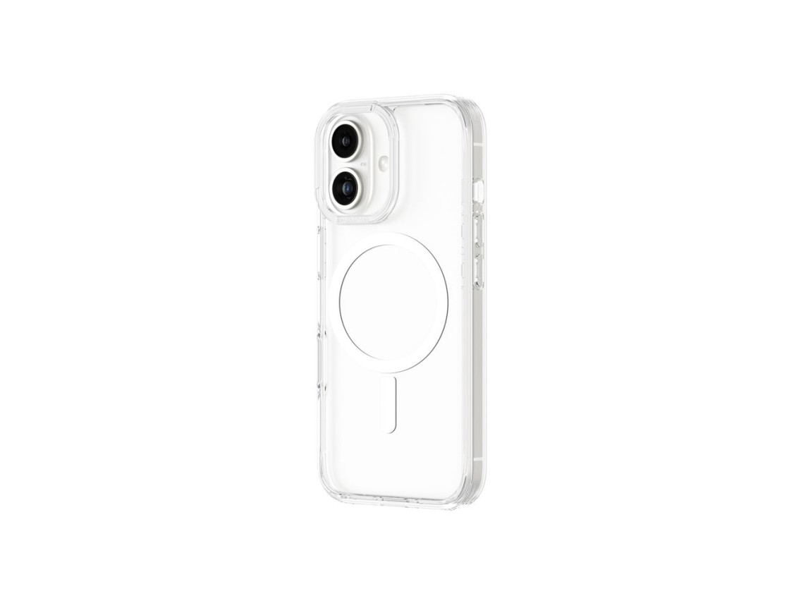 Capa AmazingThing Minimal Mag com Anel Magnético para iPhone 16 Plus - Transparente