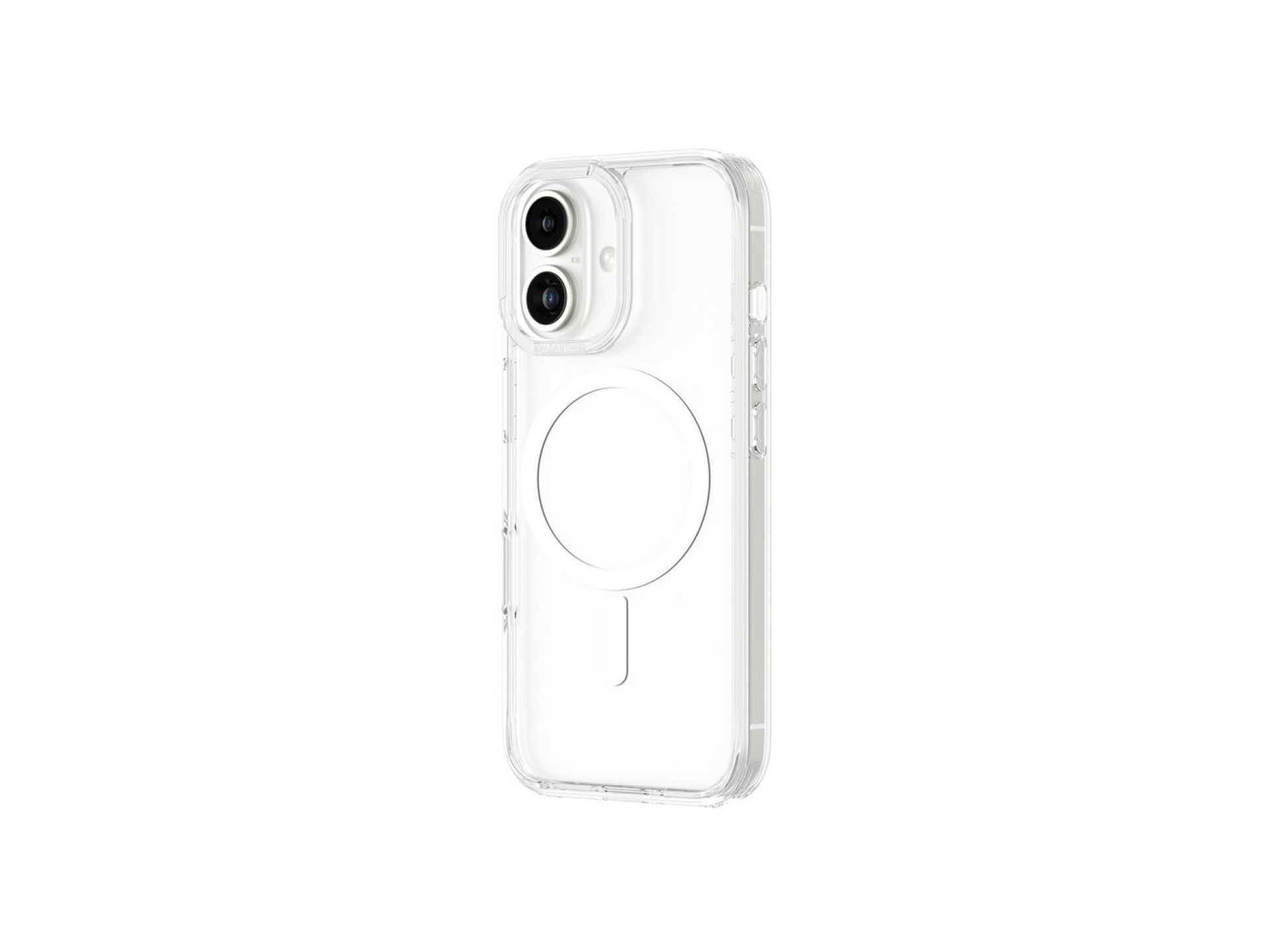 Capa AmazingThing Minimal Mag com Anel Magnético para iPhone 16 - Transparente