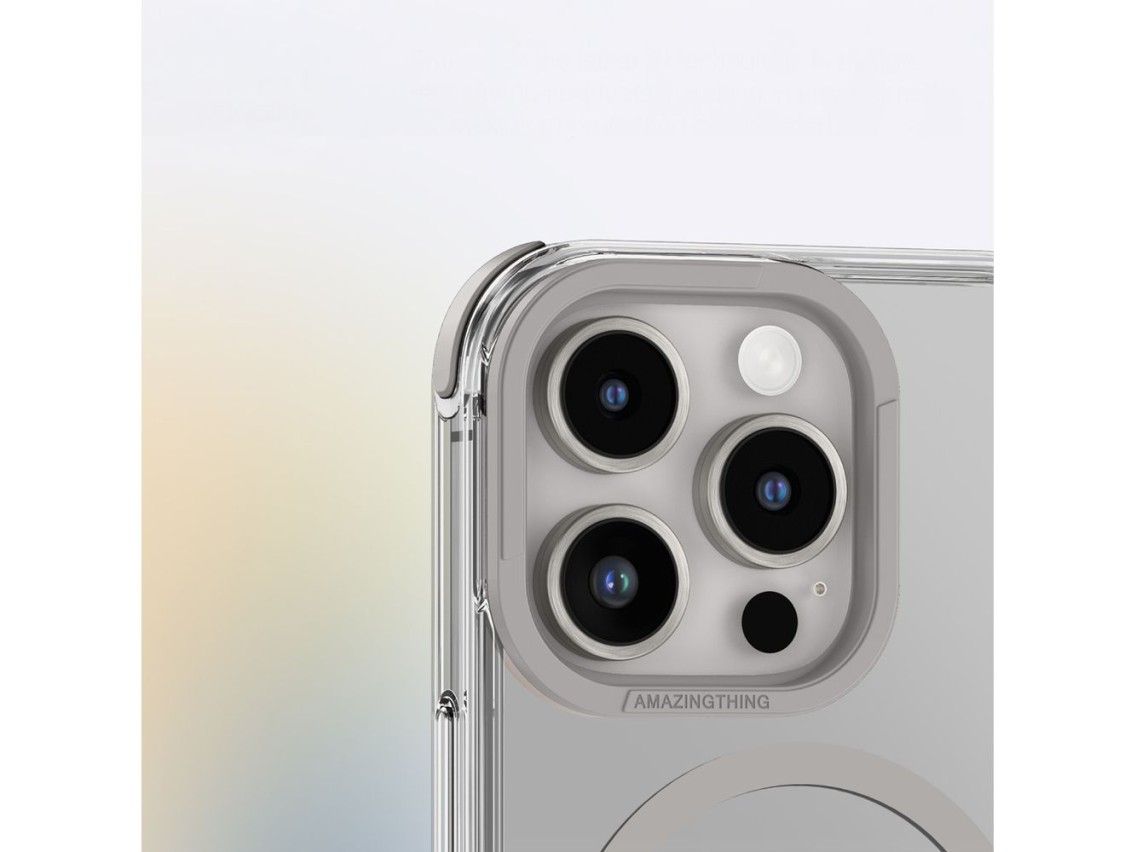 AmazingThing Omni Mag Case for iPhone 16 Pro Max - Gray