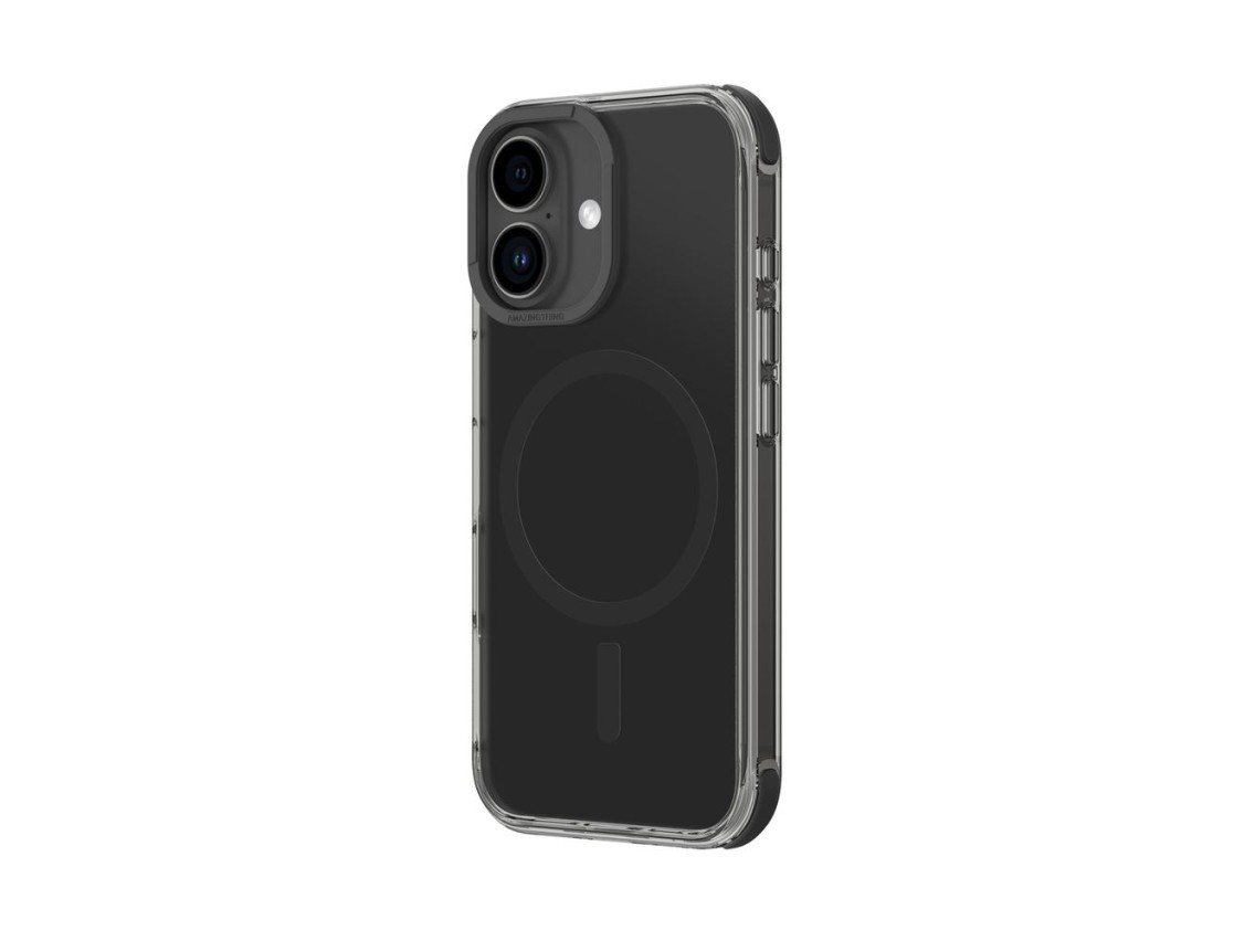 Capa AmazingThing Omni Mag para iPhone 16 - Preta