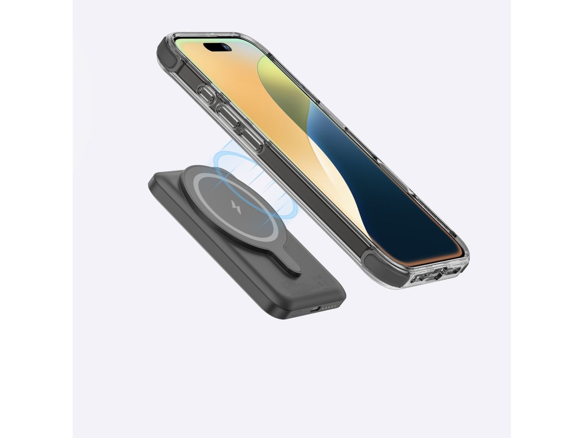 Capa AmazingThing Omni Mag para iPhone 16 - Preta