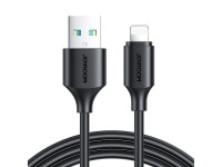 Cabo USB-A para Lightning Joyroom S-A9 3A de 1 m - preto