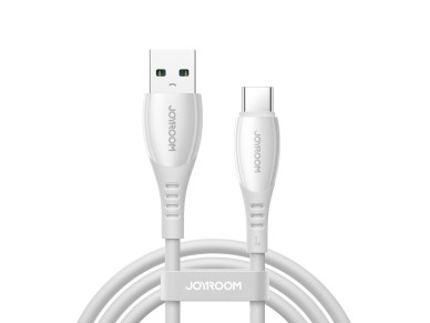 Joyroom S-A59 Vibrant Series 3A USB-A - USB-C cable 1.2m - white Joyroom S-A59 Vibrant Series 3A USB-A - USB-C cable 1.2m - white