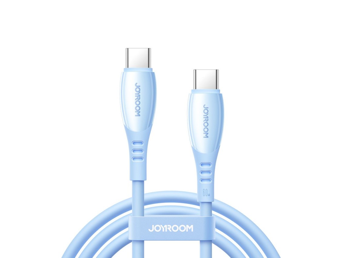 Joyroom S-A59 Vibrant Series 60W USB-C - Cabo USB-C de 1,2 m - azul