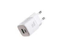 Carregador de parede Joyroom JR-TG7 33W USB-A + USB-C - Branco
