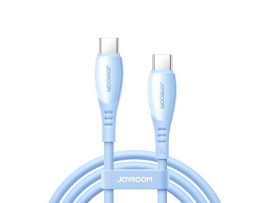 Joyroom S-A59 Vibrant Series 60W USB-C - USB-C cable 1.2m - blue Joyroom S-A59 Vibrant Series 60W USB-C - USB-C cable 1.2m - blue