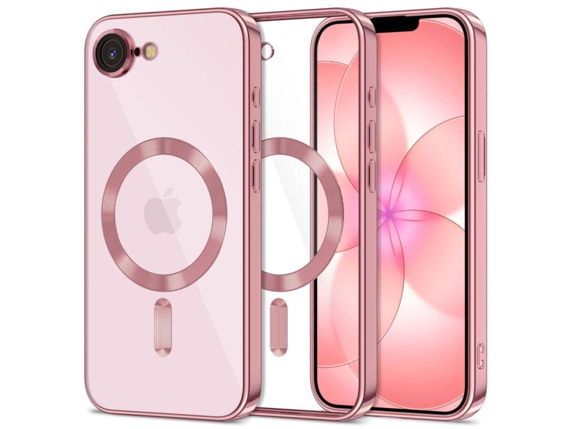 Capa Tech-Protect MagFlex MagSafe para iPhone 16e / 17e - Rosa