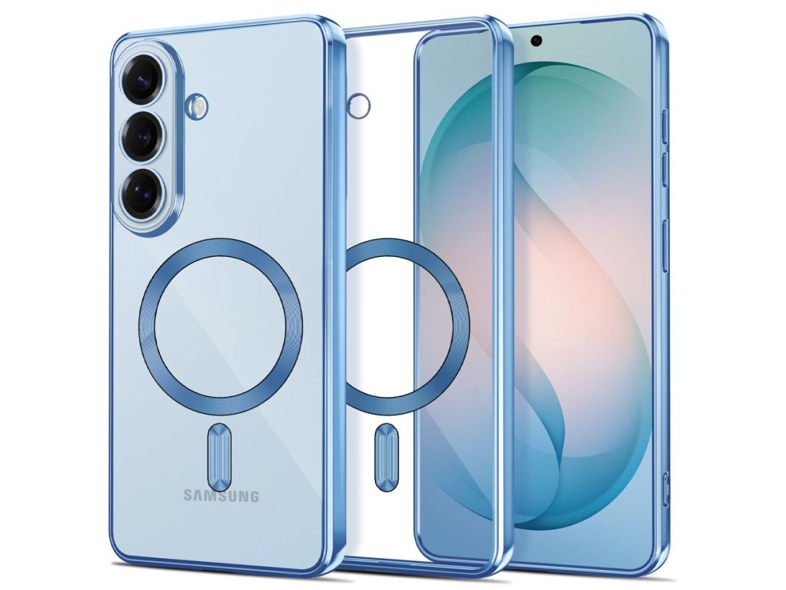 Tech-Protect MagFlex MagSafe Case for Samsung Galaxy S26 - Transparent Blue