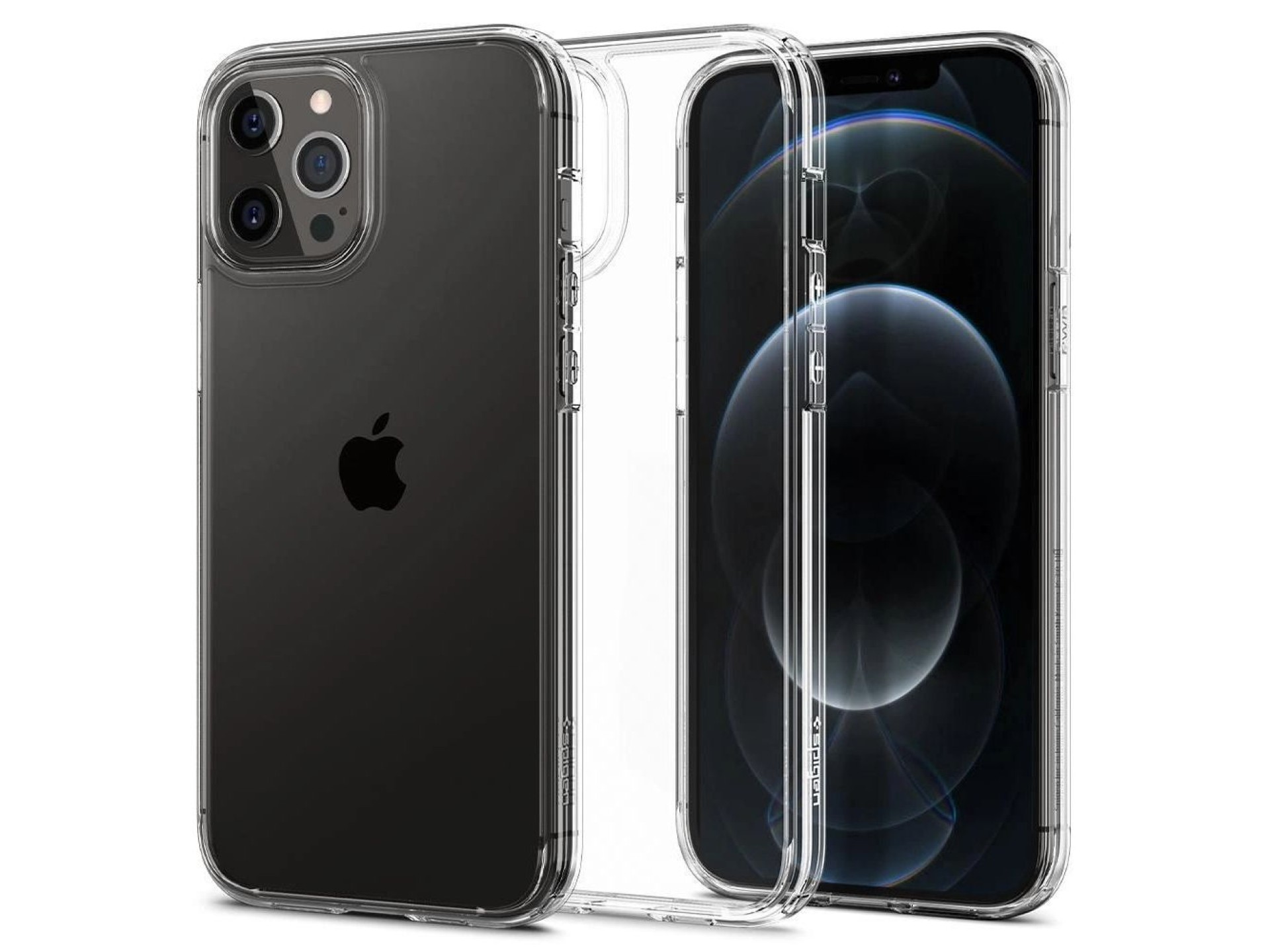 Capa Spigen Ultra Hybrid para iPhone 12 / iPhone 12 Pro - Transparente