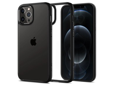 Spigen Ultra Hybrid Case for iPhone 12 / iPhone 12 Pro - Matte Black Spigen Ultra Hybrid Case for iPhone 12 / iPhone 12 Pro - Matte Black