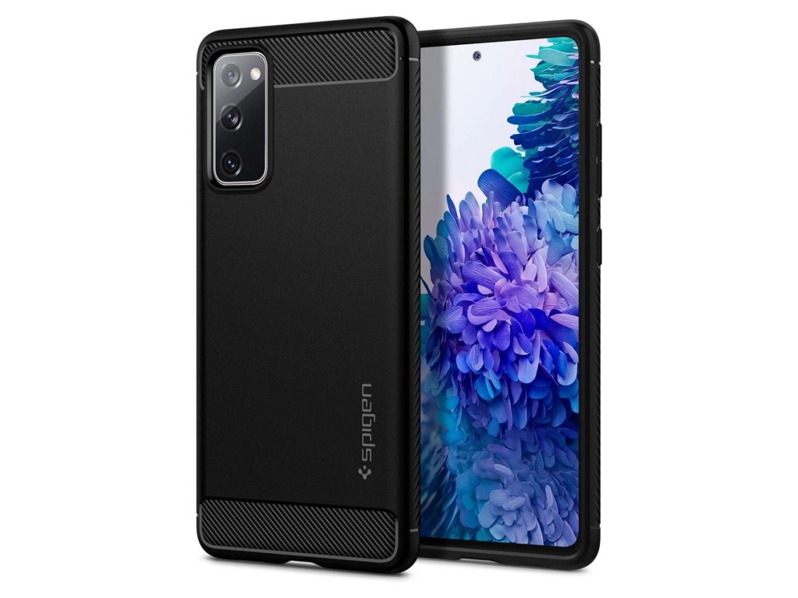 Spigen Rugged Armor Case for Samsung Galaxy S20 FE - Matte Black