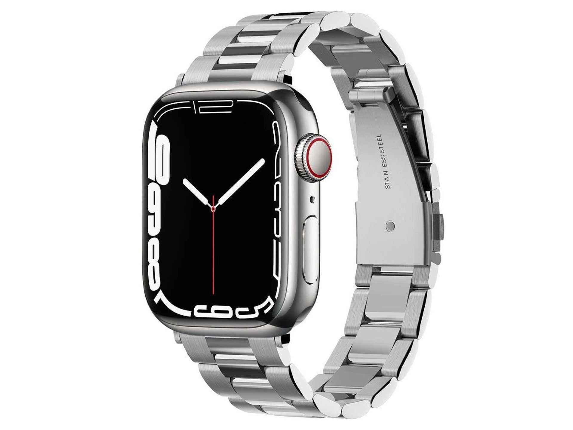 Pulseira Spigen Modern Fit para Apple Watch 4/5/6/7/8/SE (38/40/41 mm) - Prateada