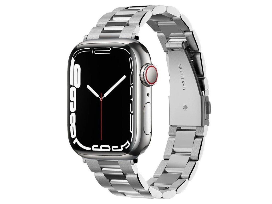 Spigen Modern Fit Band for Apple Watch 4/5/6/7/8/SE (38/40/41 mm) - Silver