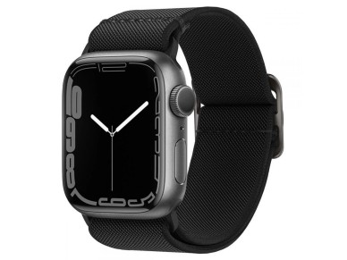 Spigen Fit Lite Strap for Apple Watch 4/5/6/7/8/9/SE/Ultra (42/44/45/49 mm) - Black Spigen Fit Lite Strap for Apple Watch 4/5/6/7/8/9/SE/Ultra (42/44/45/49 mm) - Black
