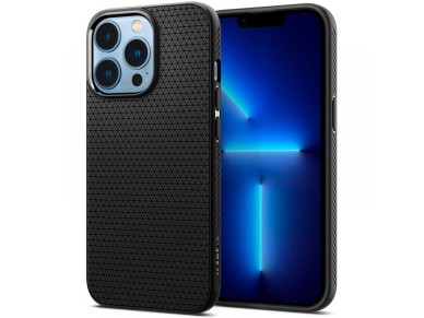 Funda Spigen Liquid Air para iPhone 13 Pro - Negro mate