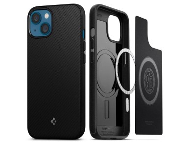 Spigen Mag Armor Case with MagSafe for iPhone 13 - Matte Black Spigen Mag Armor Case with MagSafe for iPhone 13 - Matte Black