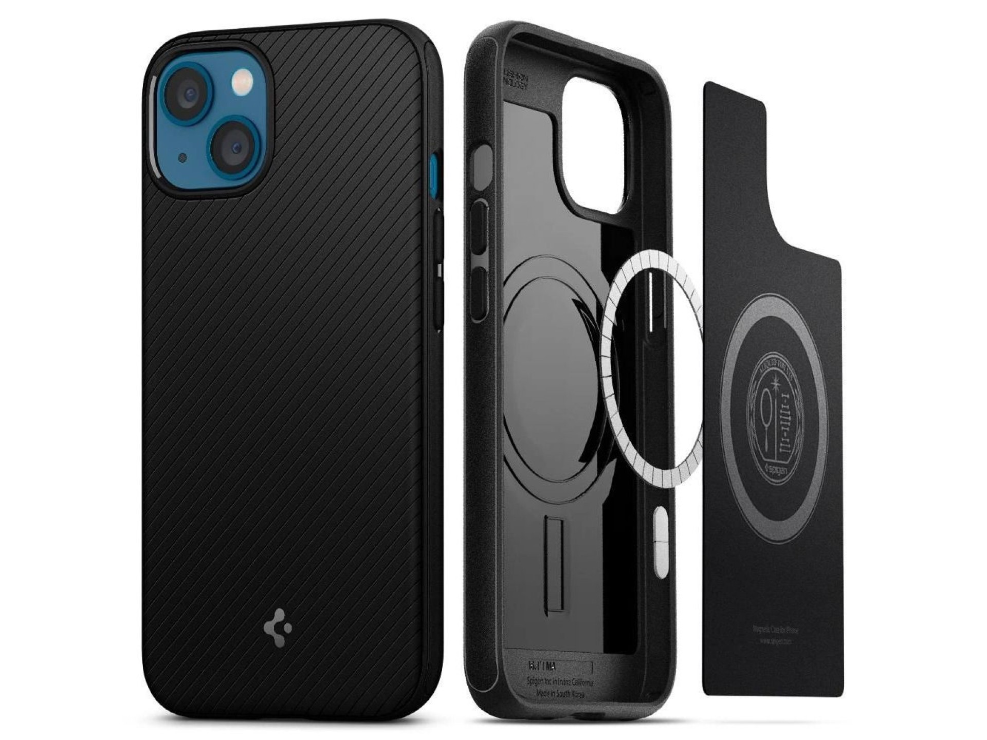 Spigen Mag Armor Case with MagSafe for iPhone 13 - Matte Black