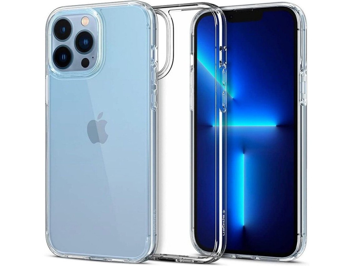 Funda Spigen Ultra Hybrid para iPhone 13 Pro - Transparente
