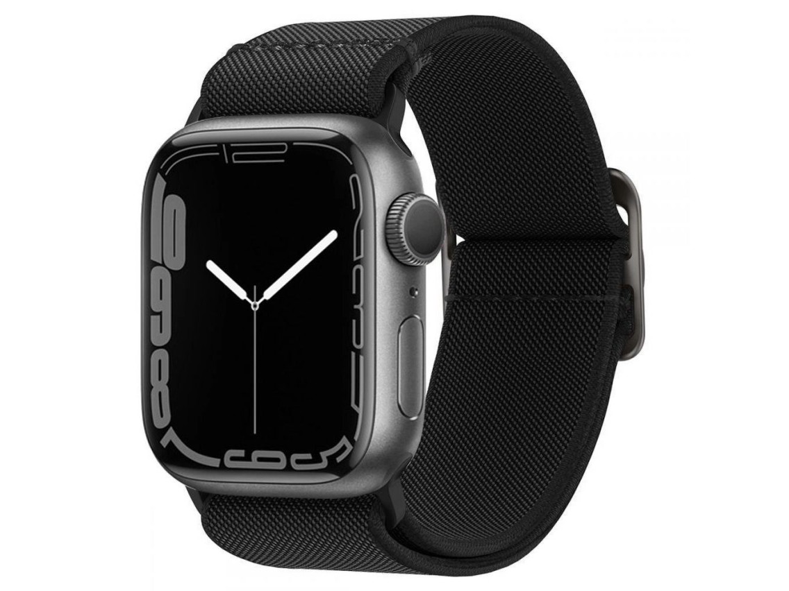 Spigen Fit Lite Strap for Apple Watch 4/5/6/7/8/9/SE/Ultra (42/44/45/49 mm) - Black