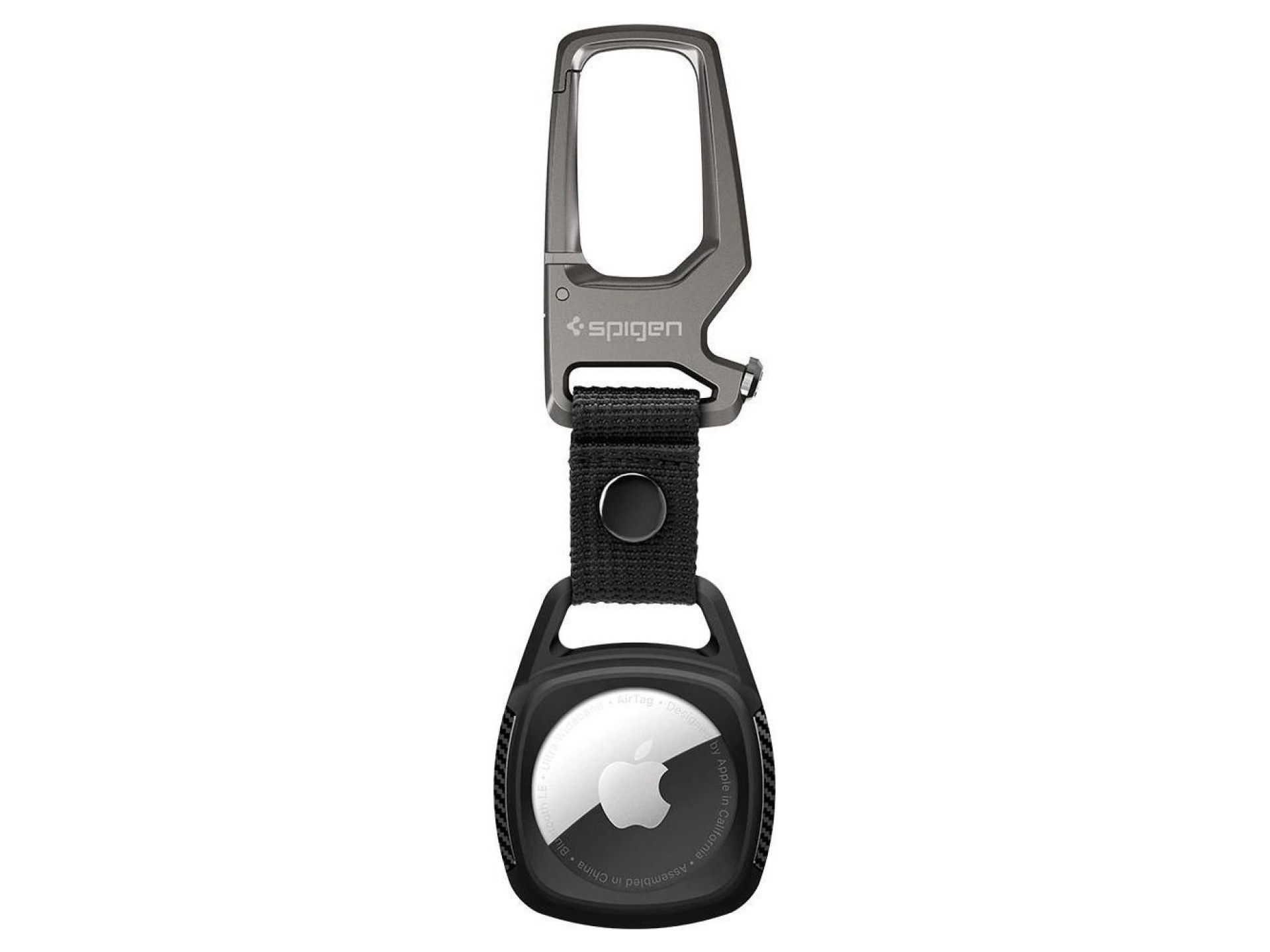 Spigen Rugged Armor Case for Apple AirTag - Matte Black