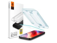 Protector de pantalla de vidrio templado Spigen Glas.tR EZ Fit para iPhone 15/16