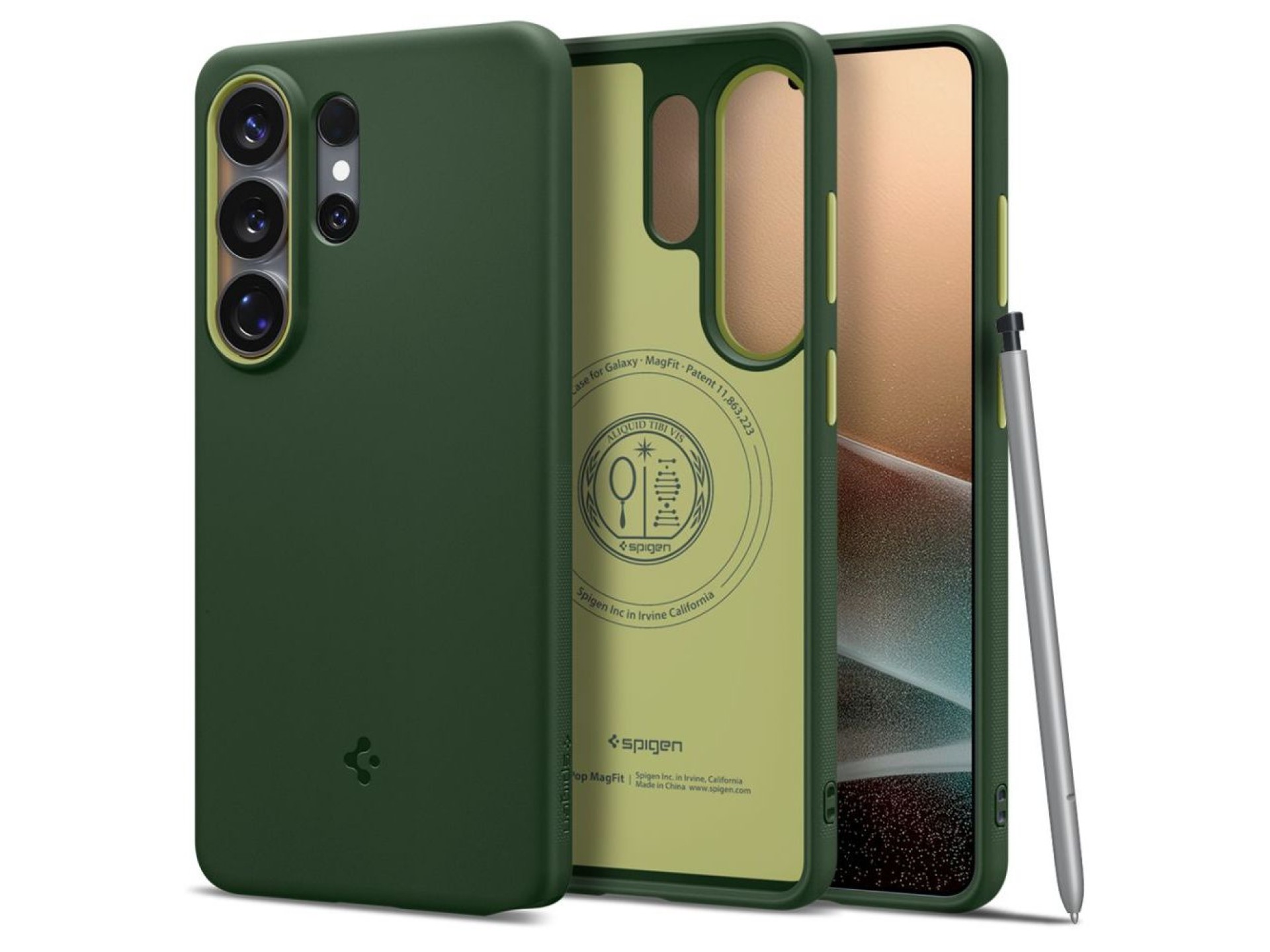 Funda Spigen Nano Pop Mag MagSafe para Samsung Galaxy S26 Ultra - Verde