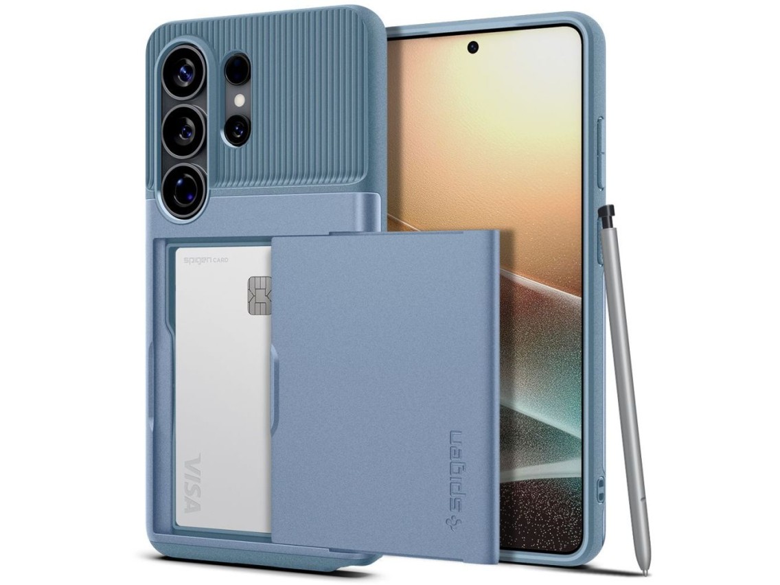 Funda Spigen Slim Armor CS para Samsung Galaxy S26 Ultra - Azul