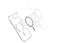 Funda Spigen Crystal Hybrid MagSafe para iPhone 17e / 16e - Transparente Funda Spigen Crystal Hybrid MagSafe para iPhone 17e / 16e - Transparente