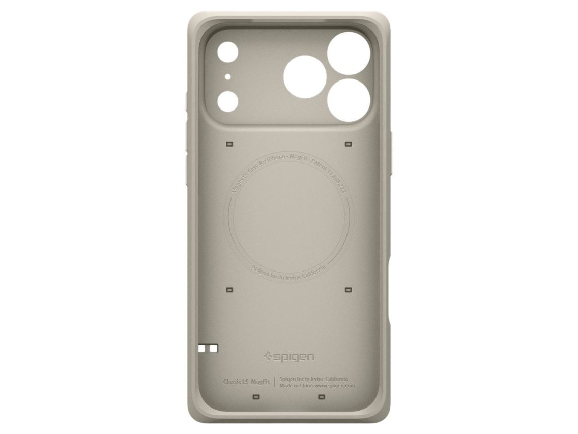 Capa Spigen Classic LS MagSafe para iPhone 17 Pro - Bege