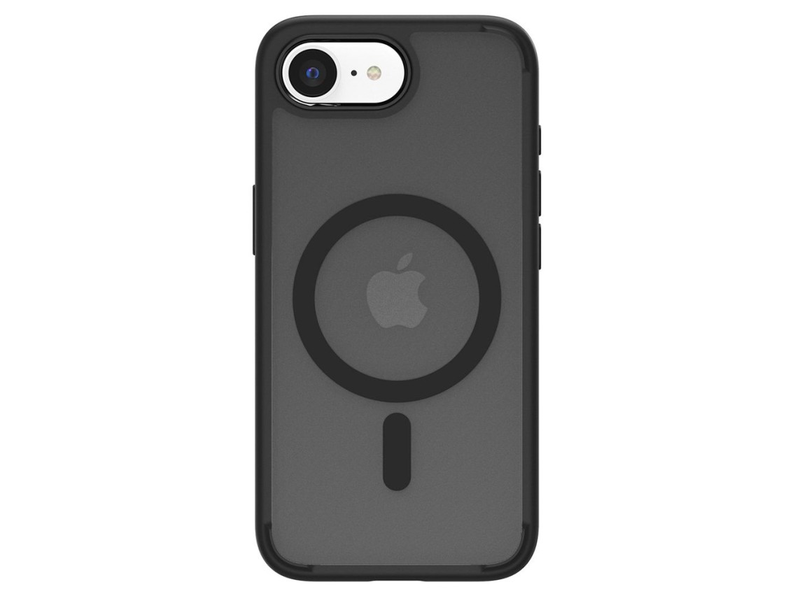 Capa Spigen Crystal Hybrid MagSafe para iPhone 17e / 16e - Preta, Translúcida