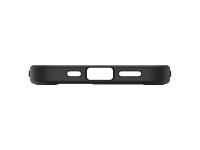 Capa Spigen Crystal Hybrid MagSafe para iPhone 17e / 16e - Preta, Translúcida Capa Spigen Crystal Hybrid MagSafe para iPhone 17e / 16e - Preta, Translúcida