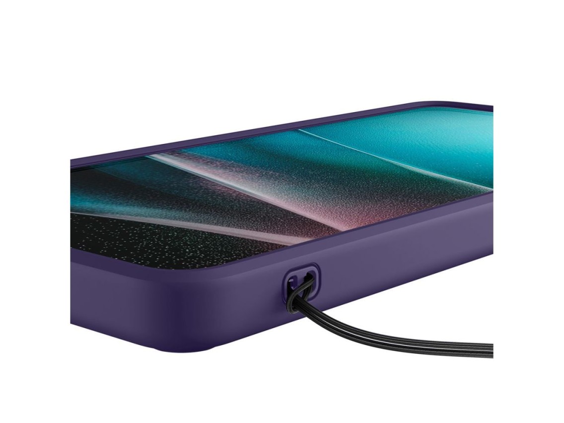 Capa Spigen Ultra Hybrid Mag MagSafe para Samsung Galaxy S26 Ultra - Azul Marinho Transparente