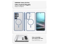 Funda Spigen Ultra Hybrid Mag MagSafe para Samsung Galaxy S26 Ultra - Azul transparente Funda Spigen Ultra Hybrid Mag MagSafe para Samsung Galaxy S26 Ultra - Azul transparente