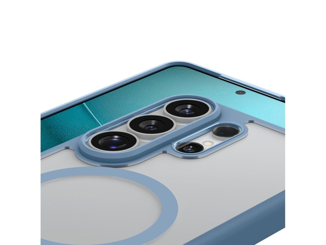 Funda Spigen Ultra Hybrid Mag MagSafe para Samsung Galaxy S26 Ultra - Azul transparente