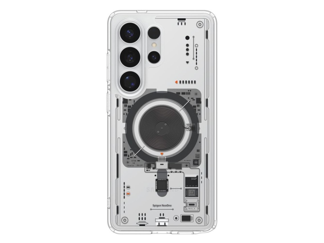 Capa Spigen Ultra Hybrid Mag MagSafe para Samsung Galaxy S26 Ultra Neo One - Transparente