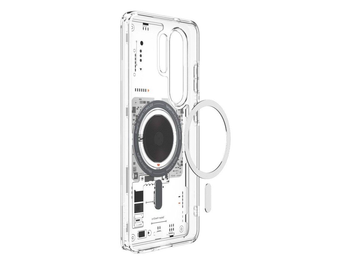 Capa Spigen Ultra Hybrid Mag MagSafe para Samsung Galaxy S26 Ultra Neo One - Transparente