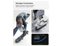 Capa Spigen Ultra Hybrid Mag MagSafe para Samsung Galaxy S26 Ultra Zero One - Transparente e Branca Capa Spigen Ultra Hybrid Mag MagSafe para Samsung Galaxy S26 Ultra Zero One - Transparente e Branca