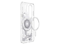 Capa Spigen Ultra Hybrid Mag MagSafe para Samsung Galaxy S26 Ultra Zero One - Transparente e Branca Capa Spigen Ultra Hybrid Mag MagSafe para Samsung Galaxy S26 Ultra Zero One - Transparente e Branca