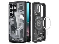 Capa Spigen Ultra Hybrid Mag MagSafe para Samsung Galaxy S26 Ultra Zero One - Preto Transparente